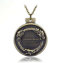 Load image into Gallery viewer, Elder Scrolls Round Necklace