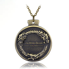 Load image into Gallery viewer, Elder Scrolls Round Necklace