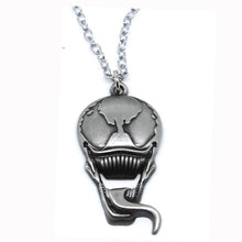 Load image into Gallery viewer, Marvel Spider Man Venom Mask Necklace