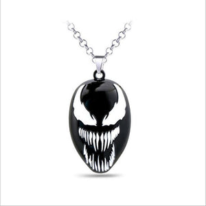 Marvel Spider Man Venom Mask Necklace
