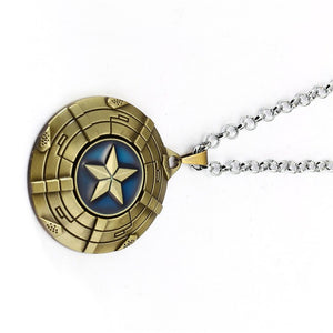 Captain America A Shield Necklace