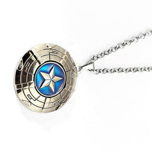 Load image into Gallery viewer, Captain America A Shield Necklace