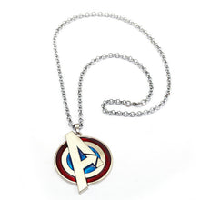 Load image into Gallery viewer, The Avengers Endgame Captain America Necklace