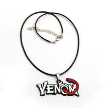 Load image into Gallery viewer, Marvel Spider Man Venom Mask Necklace
