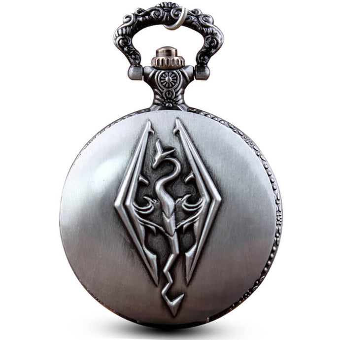 ES: Skyrim Engraved Dragon Necklace