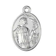 Load image into Gallery viewer, St.Francis Oval Shape Necklace