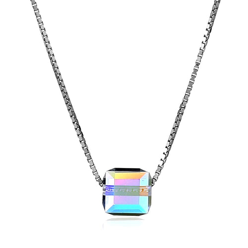 Aurora Silver Necklace